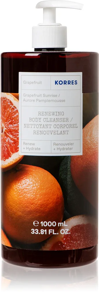 Korres Grapefruit - Освежающий гель для душа, 250 мл / 1000 мл