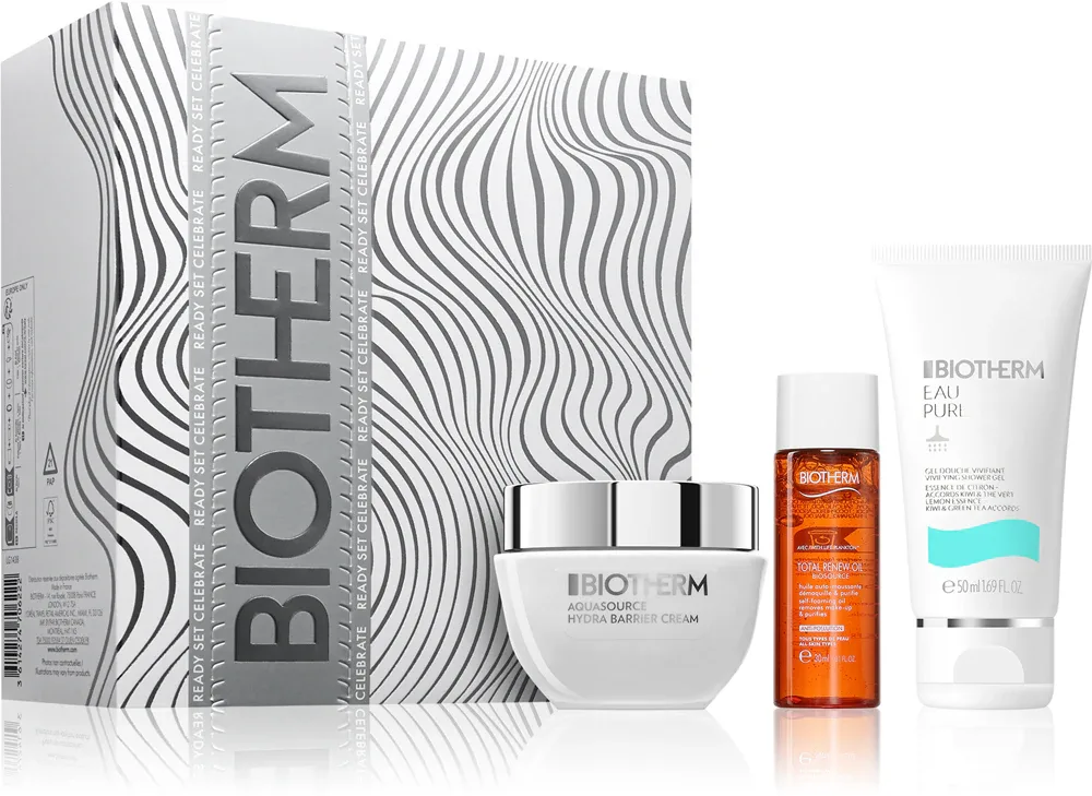 Biotherm Aquasource Hydra Barrier Cream - Подарочный набор для женщин