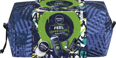 NIVEA MEN Feel Energized - Подарочный набор для тела и лица