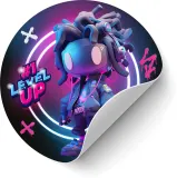 Подарочный набор Regina Jeleni luj Gaming: бальзам для губ, пена для ванн, гель для душа, наклейки — фото 5