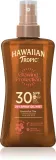 Hawaiian Tropic Glowing Protection - Прозрачный спрей для загара SPF 30, 200 мл — фото 1