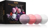 Delia Cosmetics Fizzing Bath Bombs Floral Mix - Подарочный набор для ванны, 4 г — фото 1