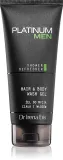 Dr Irena Eris Platinum Men Clean-Up - Освежающий гель для душа для тела и волос, 200 мл — фото 1