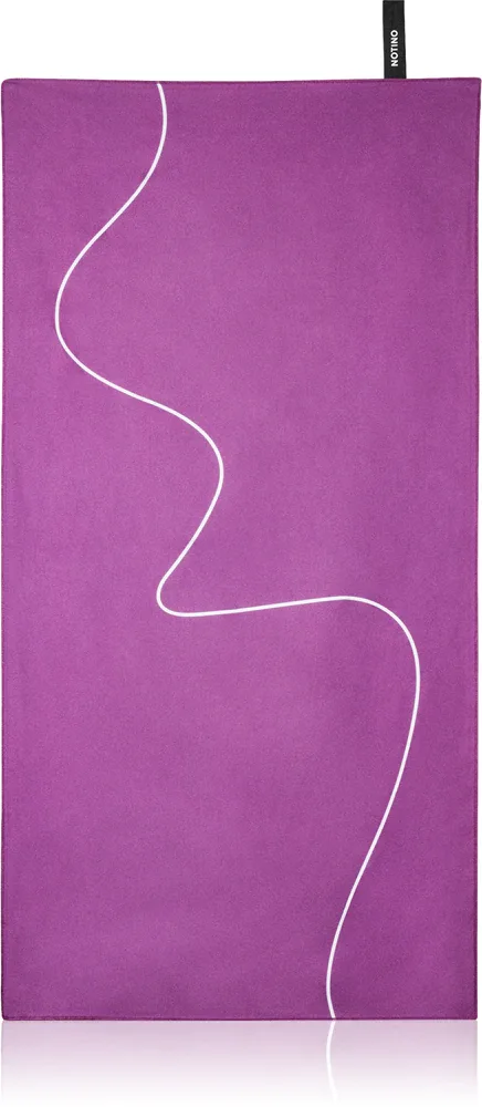 Notino Sport Collection Quick-dry towel - Быстро сохнущее полотенце Purple, 70 см