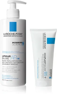 La Roche-Posay Bundle Lipikar + Cicaplast - Удобная упаковка для смягчения кожи