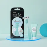 Триммер-бритва Wilkinson Sword Intuition Bikini Care для зоны бикини, 3 уровня стрижки, увлажняющая полоса с алоэ, для использования под душем — фото 3