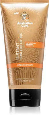Australian Gold Instant Sunless - Молочко для автозагара Medium Bronze, 177 мл