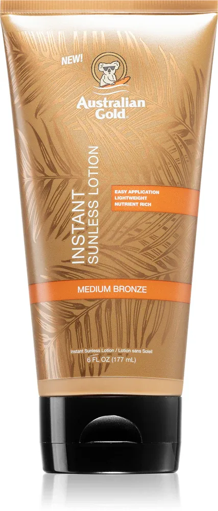 Australian Gold Instant Sunless - Молочко для автозагара Medium Bronze, 177 мл