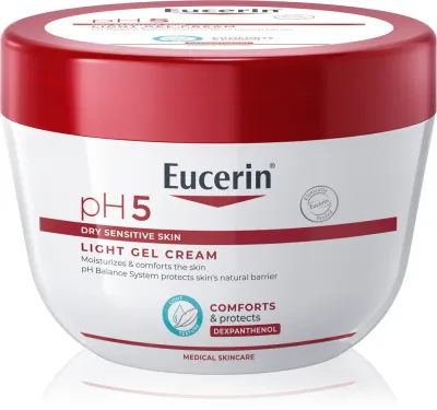 Eucerin pH5 - Легкий крем-гель для чувствительной кожи, 350 мл
