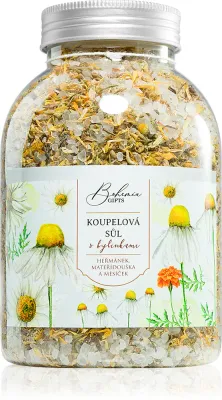 Bohemia Gifts & Cosmetics Bohemia Natur - Соль для ванны Bohemia Gifts Cosmetics Bohemia Natur расслабляющая, ароматная, 1200 г rumianek, nagietek, tymianek, 1200 г