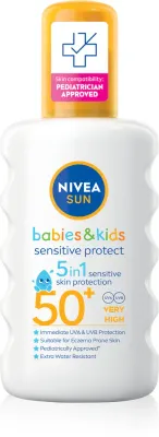 NIVEA SUN Kids - спрей для детей от загара SPF 50+, 200 мл