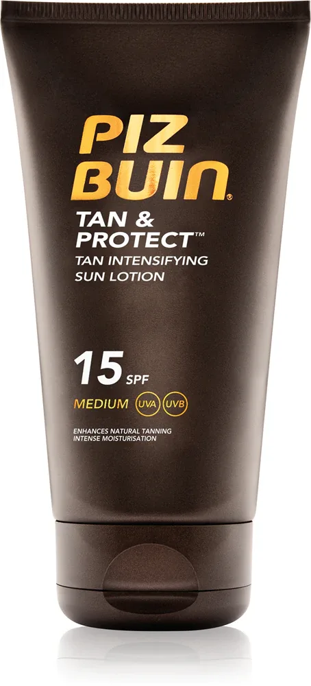 Piz Buin Tan & Protect - Защитное молочко для загара SPF 15, 150 мл