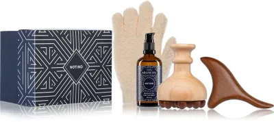 Набор для тела Notino Gift Set Argan Oil Body Massage Gift Set с аргановым маслом, подарочный, 4 шт