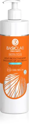 BasicLab Dermocosmetics Protecticus - Увлажняющий защитный эмульсия для лица и тела SPF 50+, wodoodporna 300 мл