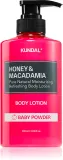 KUNDAL Honey & Macadamia Baby Powder - Питательное молочко для тела с увлажняющим действием, 500 мл — фото 1