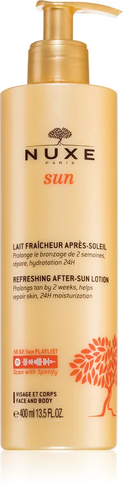 Nuxe Sun Refreshing After-Sun Lotion - Молочко после загара для лица и тела, 400 мл