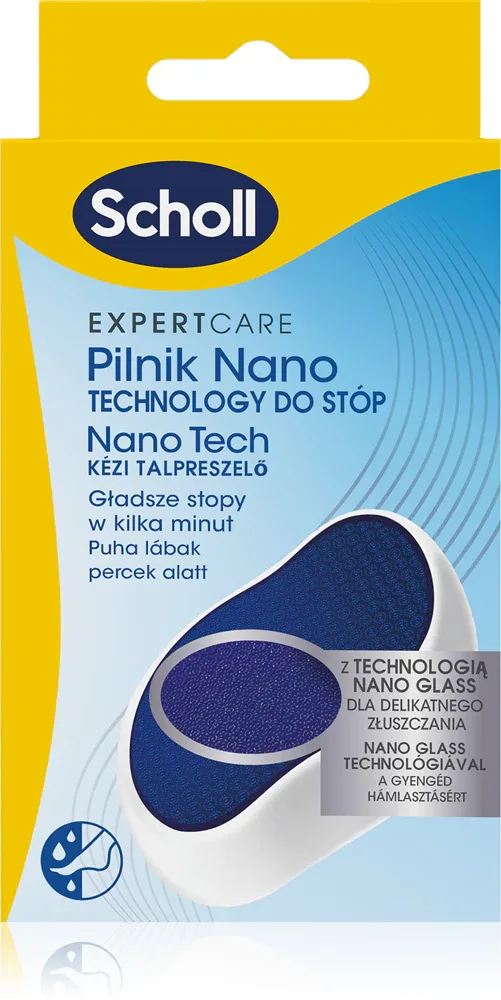 Scholl Expert Care Nano Foot File - Пилка для стоп, 1 шт
