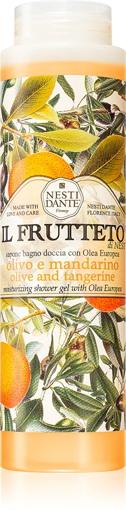 Nesti Dante Il Frutteto Olive and Tangerine - Гель для душа и жидкое мыло, 300 мл