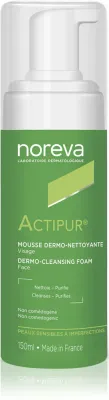 Noreva Actipur Dermo-Cleansing Foam - Пенка для очищения чувствительной кожи, 150 мл