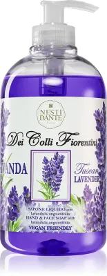 Nesti Dante Dei Colli Fiorentini Lavender Relaxing - Жидкое мыло для рук с дозатором, 500 мл