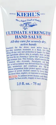 Kiehl's Ultimate Strength Hand Salve - Увлажняющий крем для рук для всех типов кожи, включая чувствительную, 75 мл