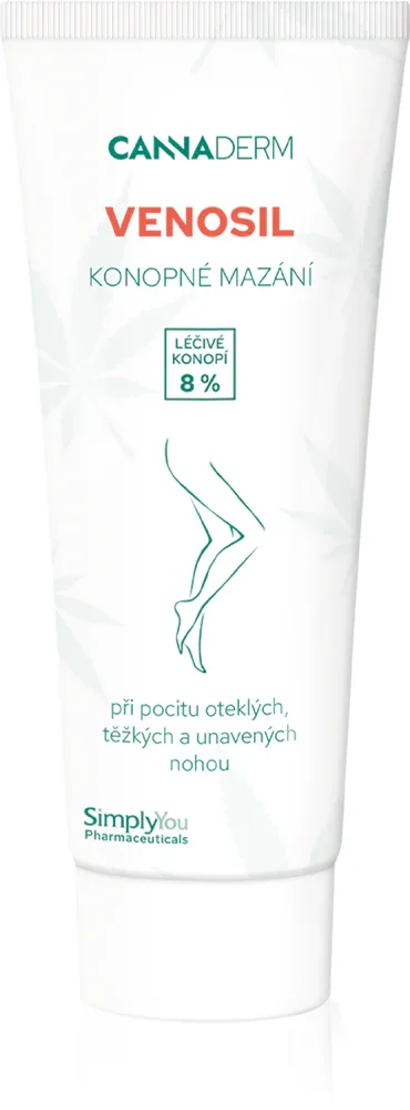 Cannaderm Venosil hemp lubrication - Конопляный крем, 100 мл