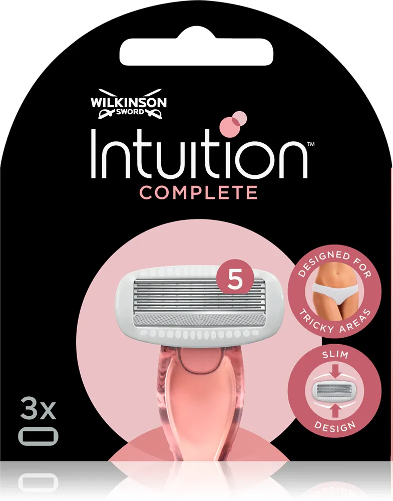 Wilkinson Sword Intuition Complete - Запасные лезвия, 3 шт
