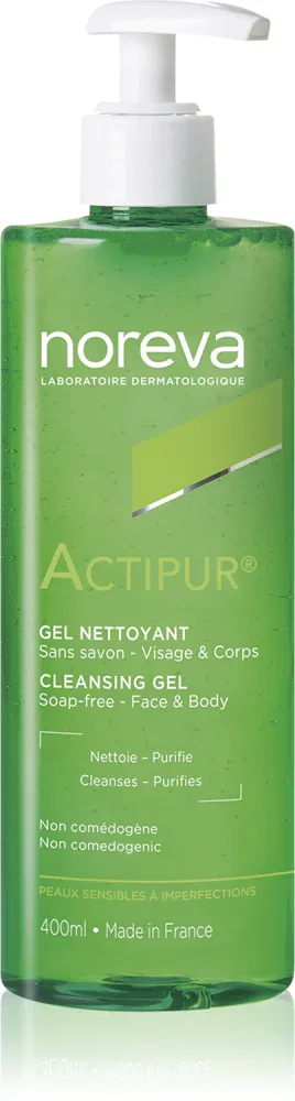Noreva Actipur Dermo-Cleansing Gel - Нежный очищающий гель для чувствительной кожи