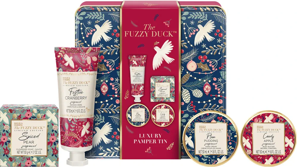Baylis & Harding The Fuzzy Duck Winter Wonderland - Подарочный набор в металлической коробке для лица