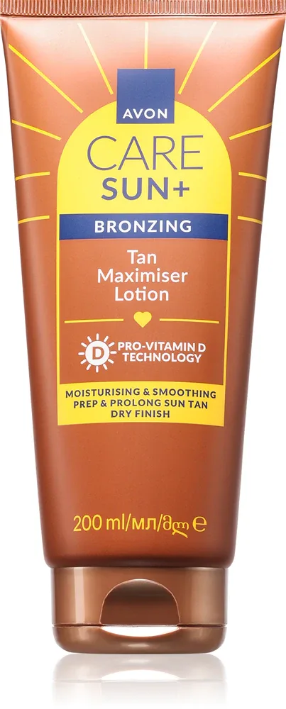 Avon Care Sun + Bronze - Млечко для тела, подчеркивающее загар, 200 мл