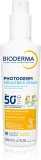Спрей солнцезащитный Bioderma Photoderm Pediatrics детский, SPF 50+, для чувствительной кожи, 200 мл — фото 1