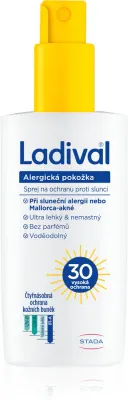 Ladival Allergic Skin - Солнцезащитный спрей SPF 30, 150 мл