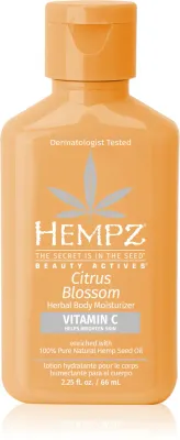HEMPZ Citrus Blossom - Увлажняющий крем для тела, 66 мл