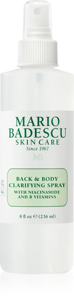 Mario Badescu Back & Body Clarifying Spray - Спрей против акне для тела, 236 мл