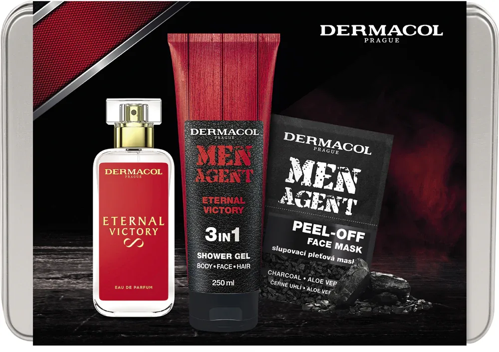 Dermacol Men Agent Eternal Victory - Подарочный набор для тела и лица для мужчин