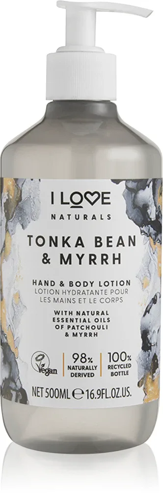 I Love Naturals Tonka Bean & Myrrh - Молочко для тела, 500 мл