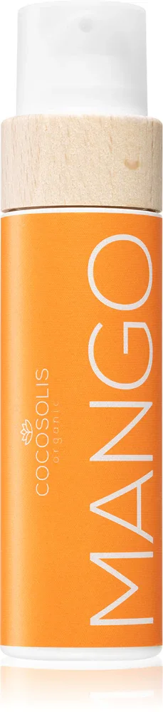 COCOSOLIS MANGO - Уходовое масло для загара с защитным фильтром с ароматом Mango, 110 мл