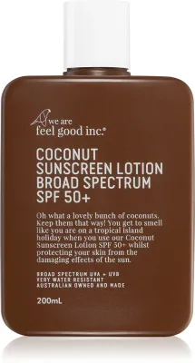 We Are Feel Good Inc. Coconut - Солнцезащитный крем SPF 50+, 200 мл