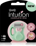 Дорожная бритва Wilkinson Sword Intuition Complete Mini с защитным чехлом, 5 лезвий, подвижная головка, 1 шт — фото 1