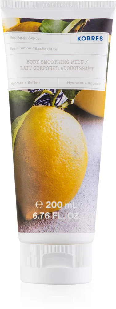 Korres Basil Lemon - Освежающий бальзам для тела, 200 мл