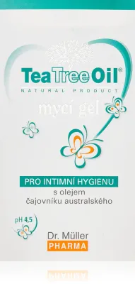 Dr. Müller Tea Tree Oil For intimate hygiene - Гель для интимной гигиены Dr. Muller Tea Tree Oil For intimate hygiene с маслом чайного дерева, 200 мл, 200 мл