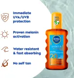 NIVEA SUN Protect & Bronze - Сухое масло для загара SPF 20, 200 мл — фото 2