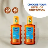 NIVEA SUN Protect & Bronze - Сухое масло для загара SPF 20, 200 мл — фото 4