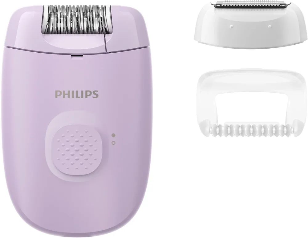 Эпилятор Philips 2000 BRE237/00 проводной, с массажной насадкой, 1 шт