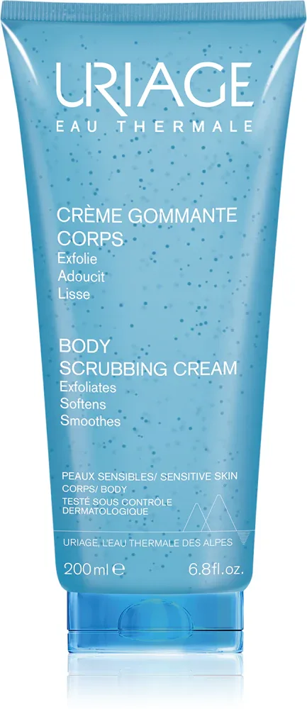 Uriage Hygiene Body Scrubbing Cream - Пилинг-крем для чувствительной кожи тела, 200 мл