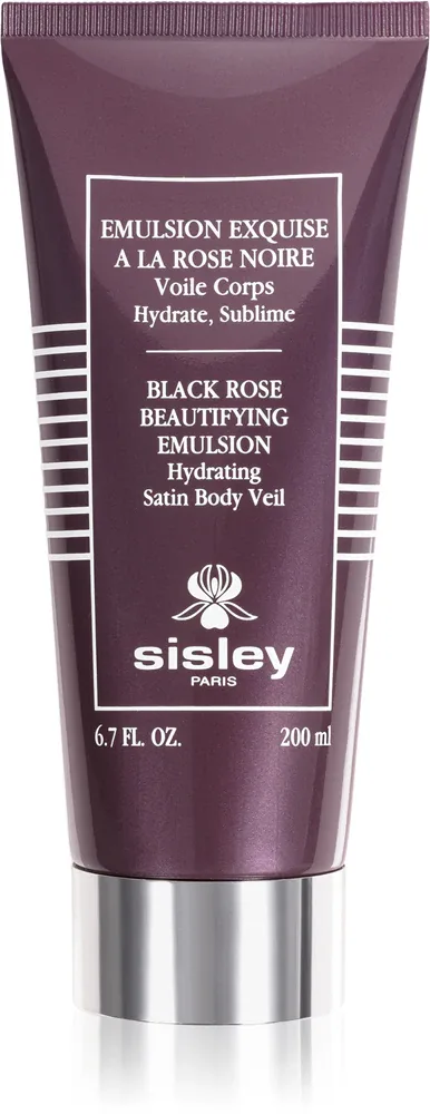 Sisley Black Rose Beautifying Emulsion - Увлажняющий эмульсия для тела, 200 мл