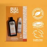 Bulldog Lemon & Bergamot Revitalising Body Care Duo - Подарочный набор для мужчин для тела, 2 шт — фото 5