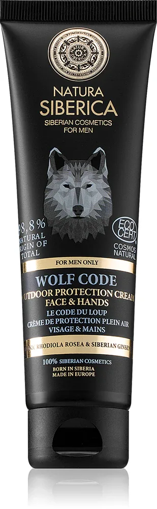 Natura Siberica For Men Only - Защитный крем для лица и тела, 80 мл