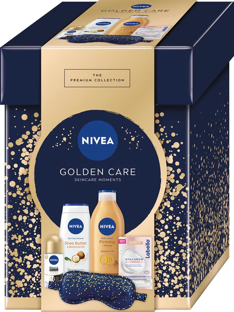 NIVEA Golden Care - Подарочный набор для тела и лица