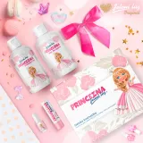 Подарочный набор Regina Princess для девочек: бальзам для губ, лак для ногтей, пена для ванн, гель для душа аромат Bubblegum — фото 2